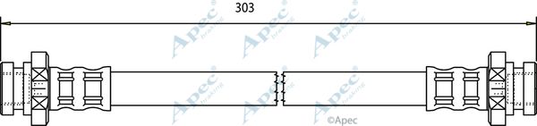 APEC BRAKING Jarruletku HOS3474